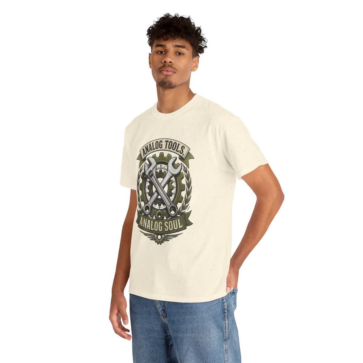 Analog Tools Analog Soul Tee — Vintage Mechanic Gear T-Shirt