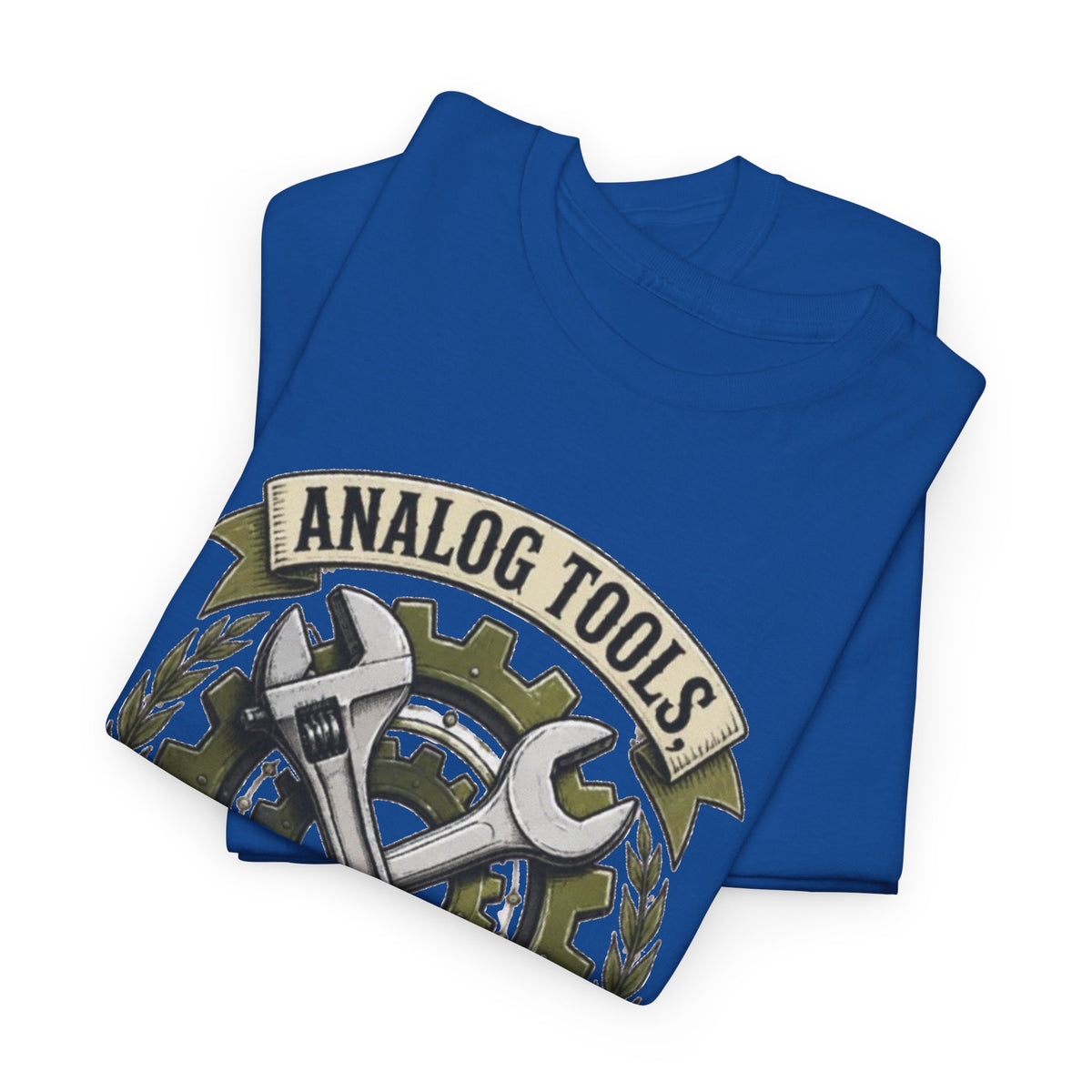 Analog Tools Analog Soul Tee — Vintage Mechanic Gear T-Shirt