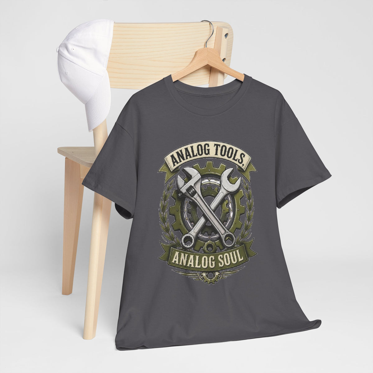 Analog Tools Analog Soul Tee — Vintage Mechanic Gear T-Shirt