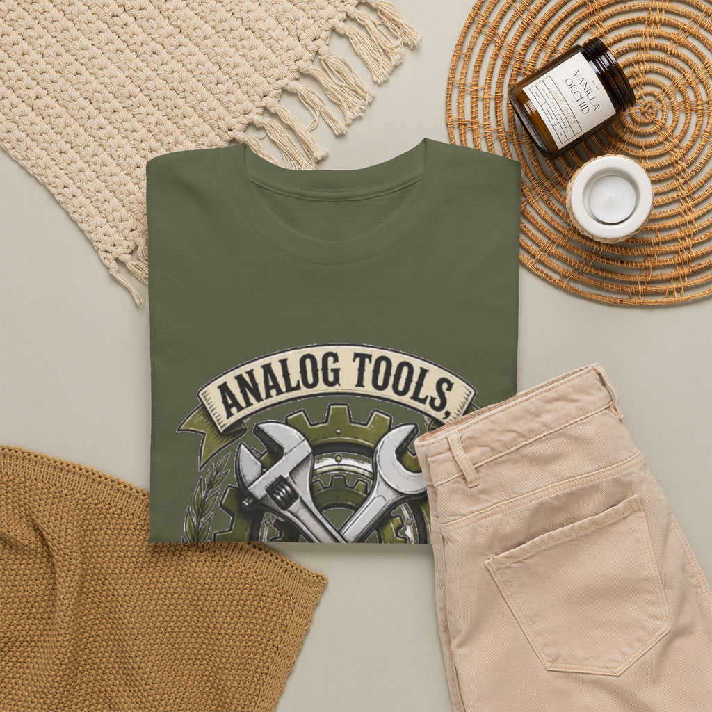 Analog Tools Analog Soul Tee — Vintage Mechanic Gear T-Shirt