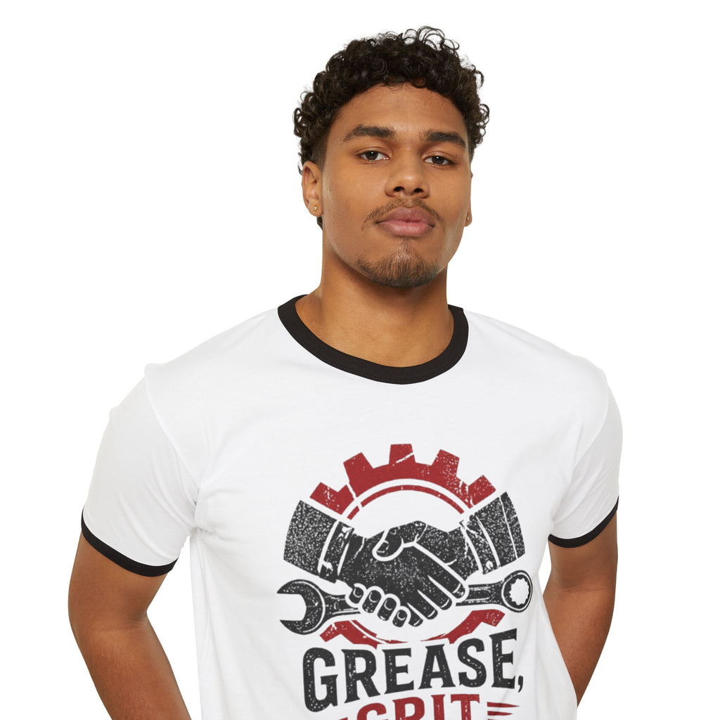 Grease, Grit & Grind Ringer T-Shirt