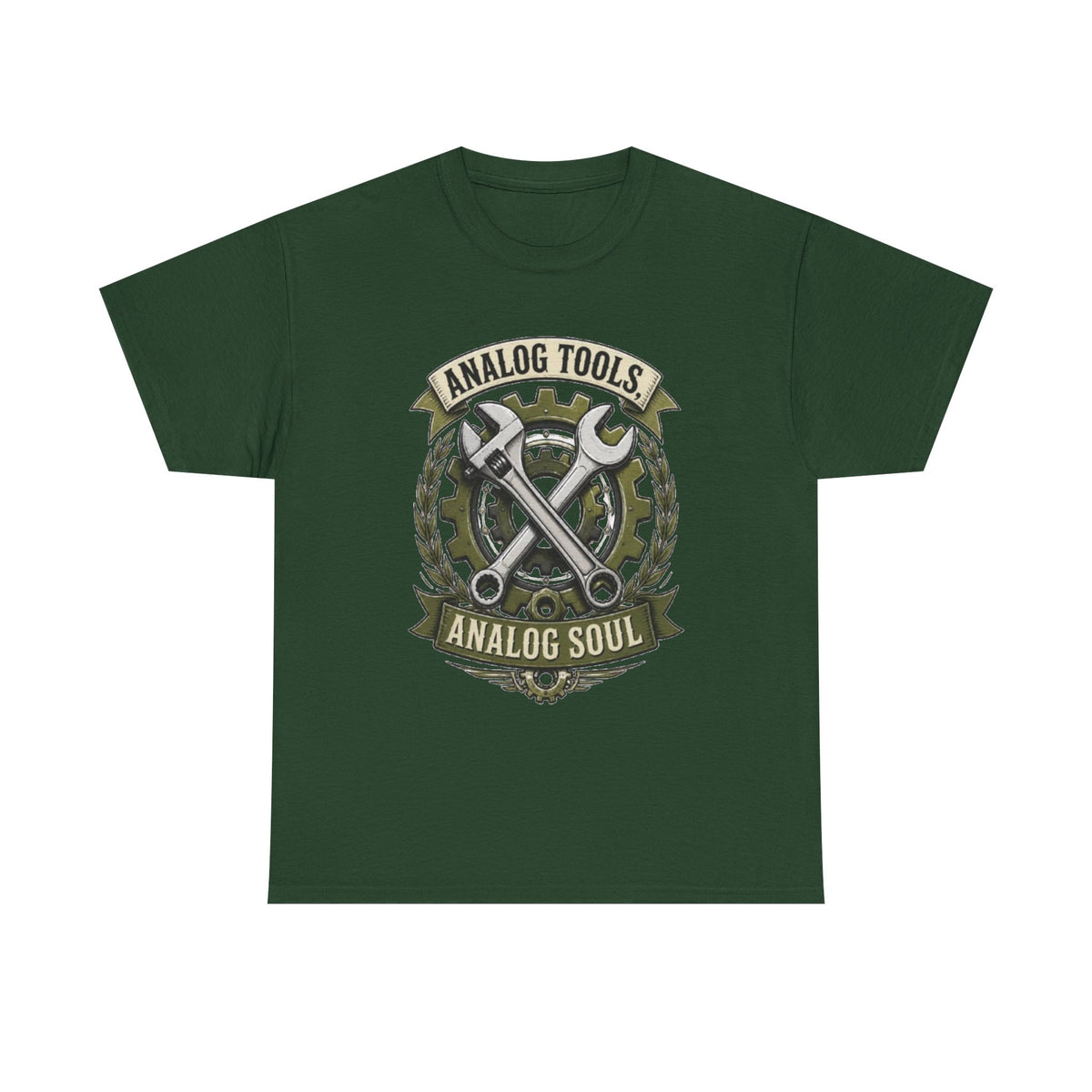 Analog Tools Analog Soul Tee — Vintage Mechanic Gear T-Shirt