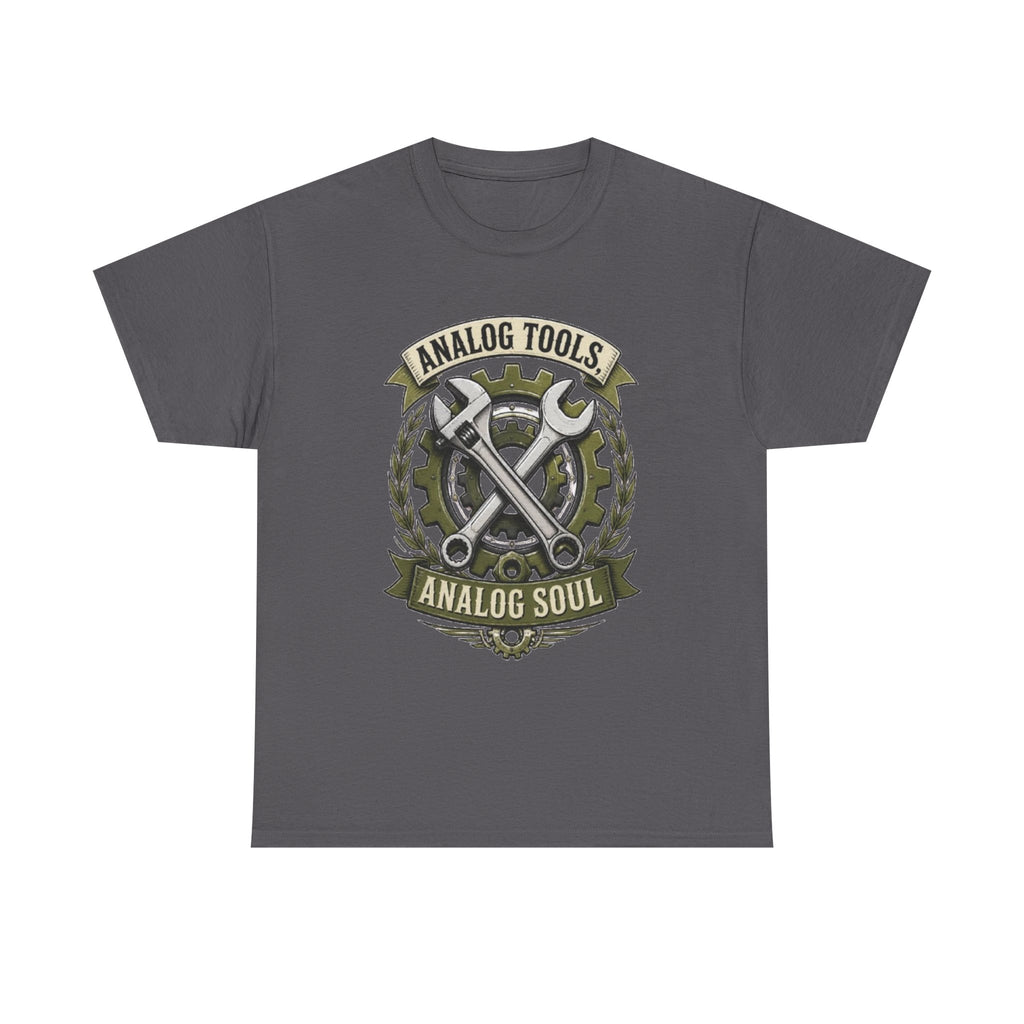 Analog Tools Analog Soul Tee — Vintage Mechanic Gear T-Shirt