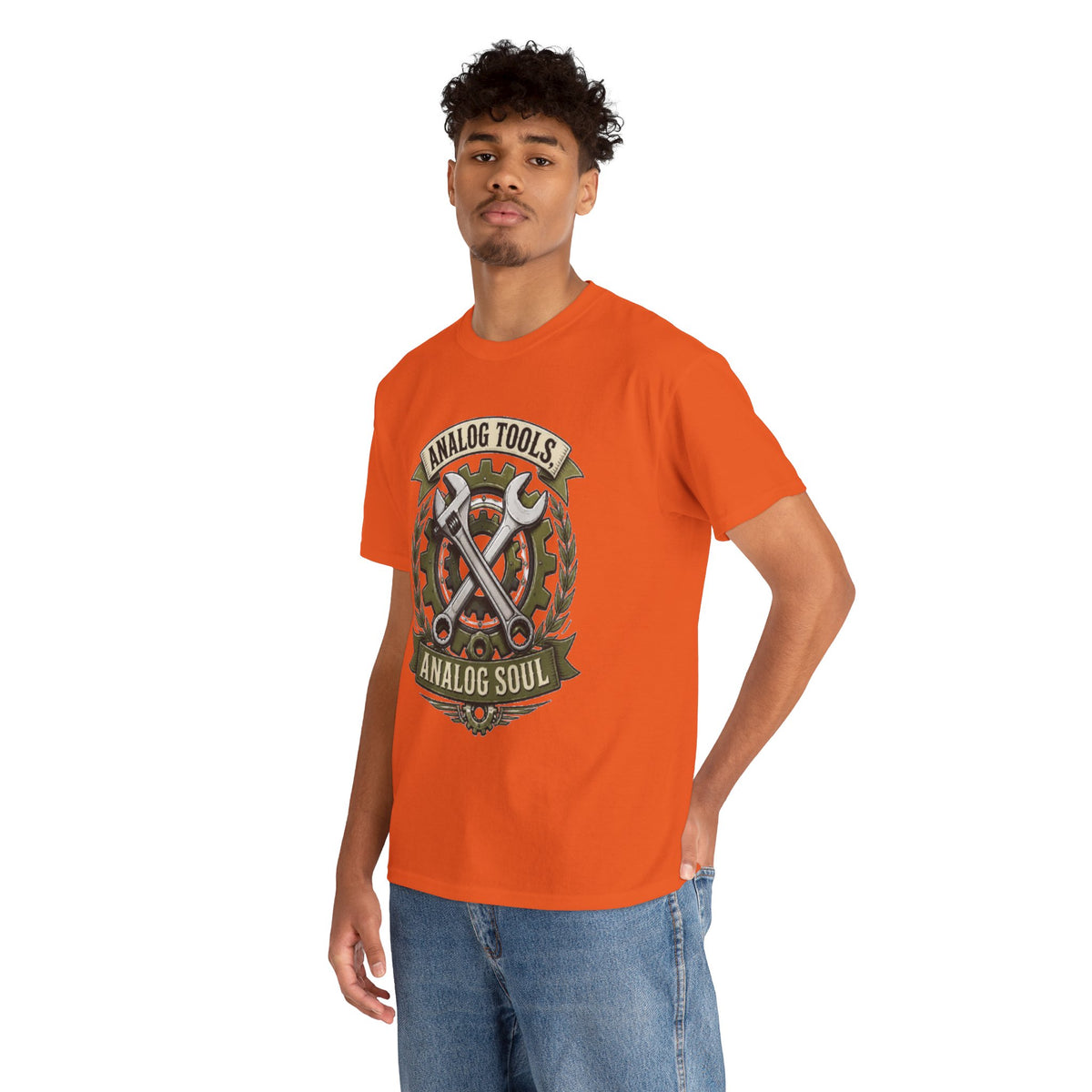 Analog Tools Analog Soul Tee — Vintage Mechanic Gear T-Shirt