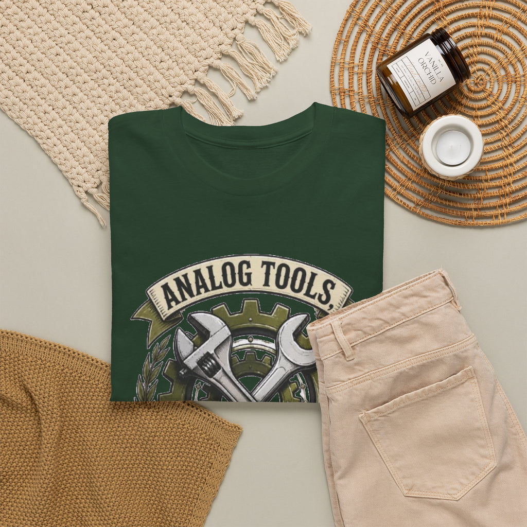 Analog Tools Analog Soul Tee — Vintage Mechanic Gear T-Shirt