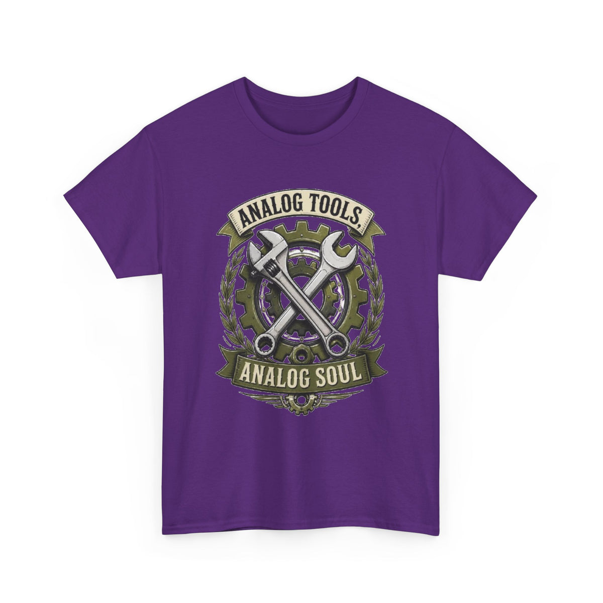 Analog Tools Analog Soul Tee — Vintage Mechanic Gear T-Shirt