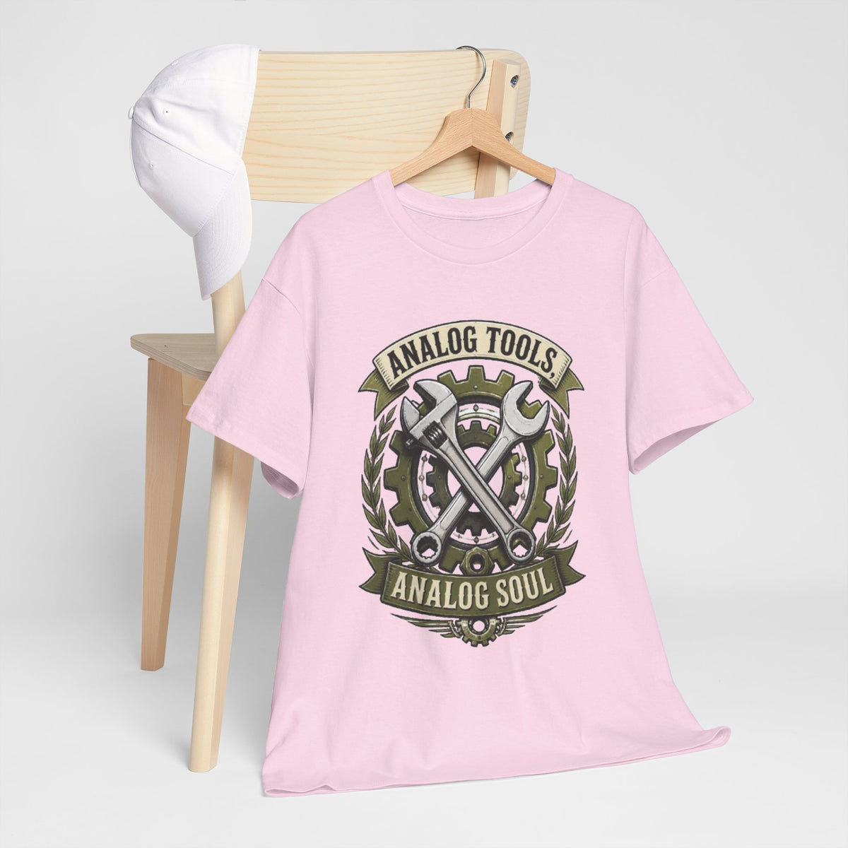 Analog Tools Analog Soul Tee — Vintage Mechanic Gear T-Shirt