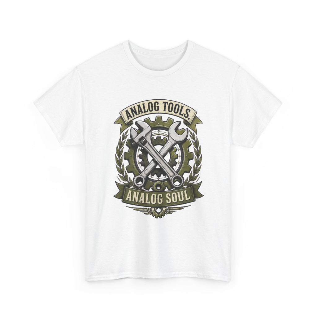 Analog Tools Analog Soul Tee — Vintage Mechanic Gear T-Shirt