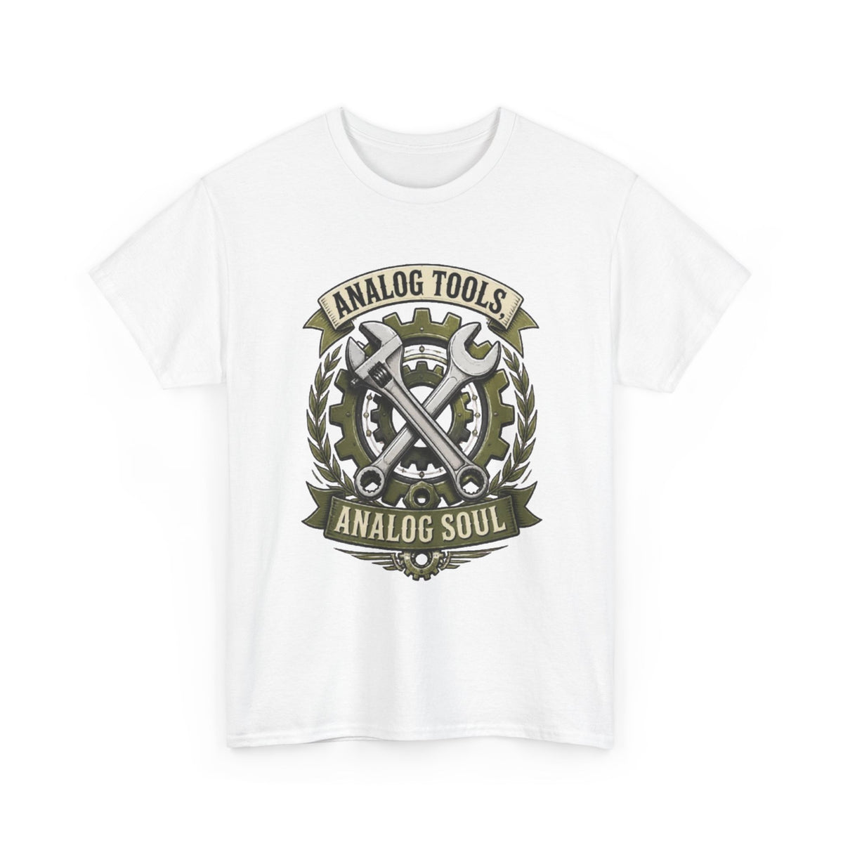 Analog Tools Analog Soul Tee — Vintage Mechanic Gear T-Shirt