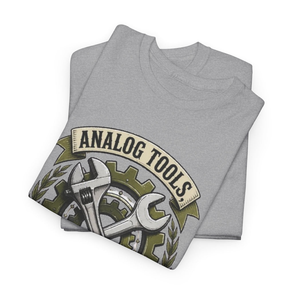 Analog Tools Analog Soul Tee — Vintage Mechanic Gear T-Shirt