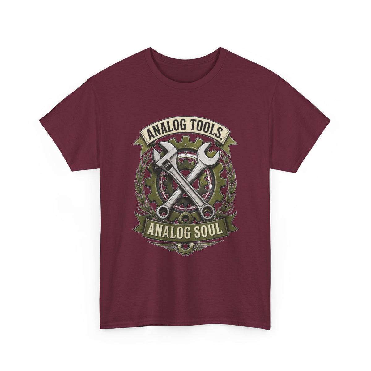 Analog Tools Analog Soul Tee — Vintage Mechanic Gear T-Shirt