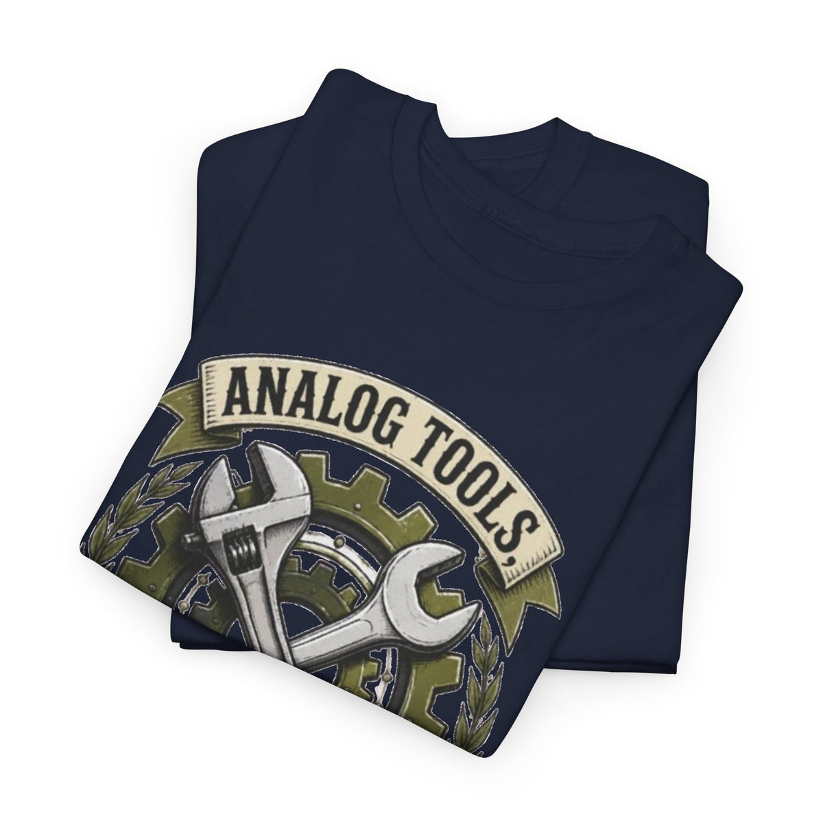 Analog Tools Analog Soul Tee — Vintage Mechanic Gear T-Shirt
