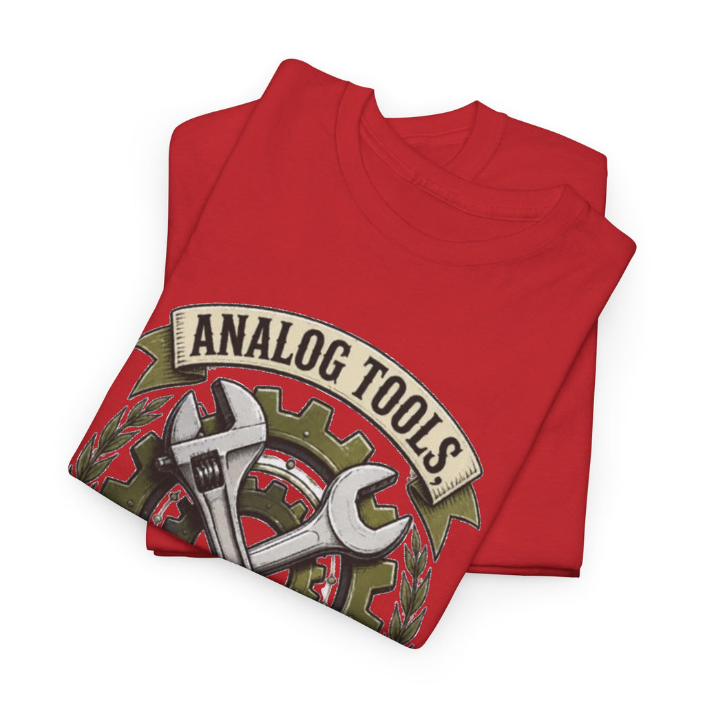 Analog Tools Analog Soul Tee — Vintage Mechanic Gear T-Shirt