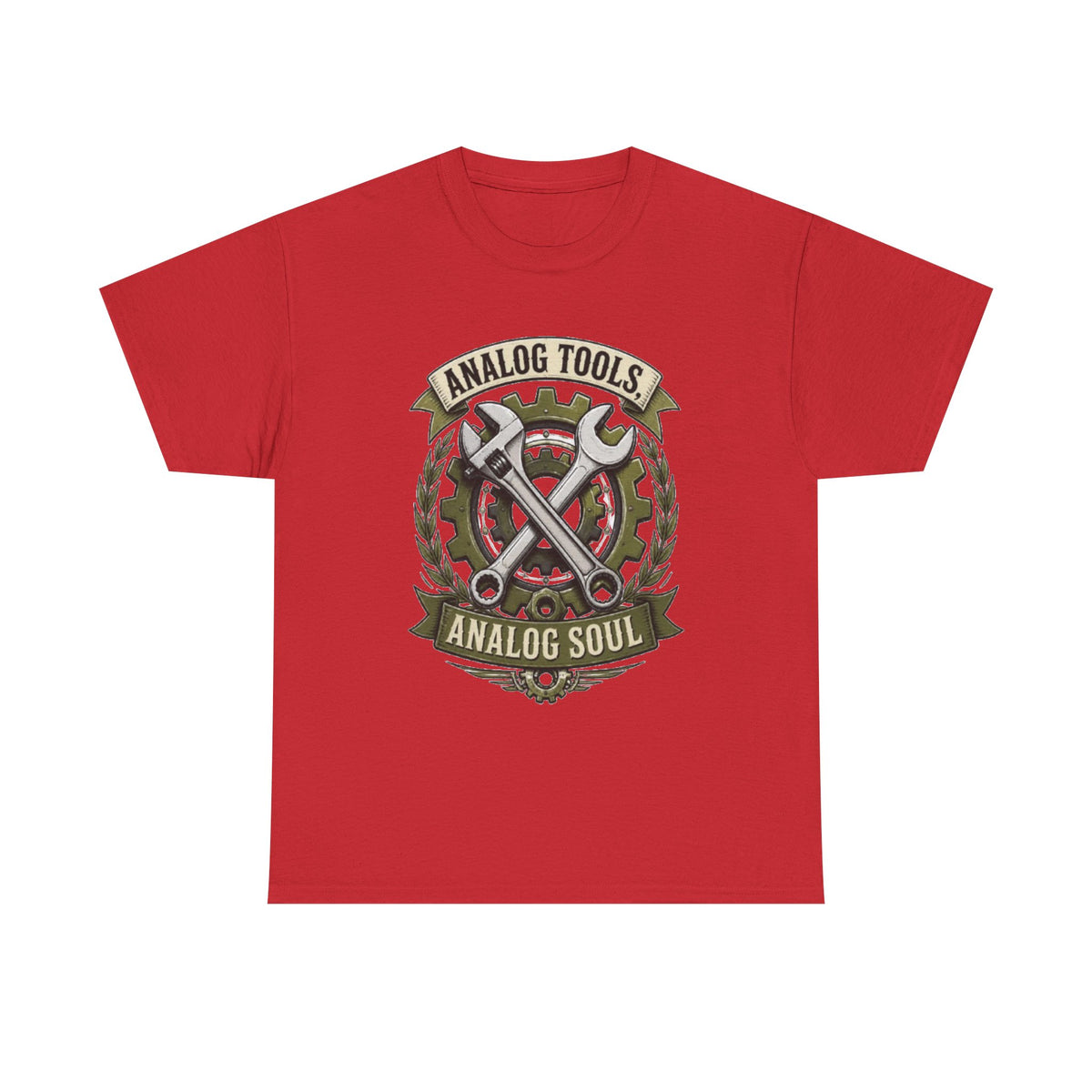 Analog Tools Analog Soul Tee — Vintage Mechanic Gear T-Shirt