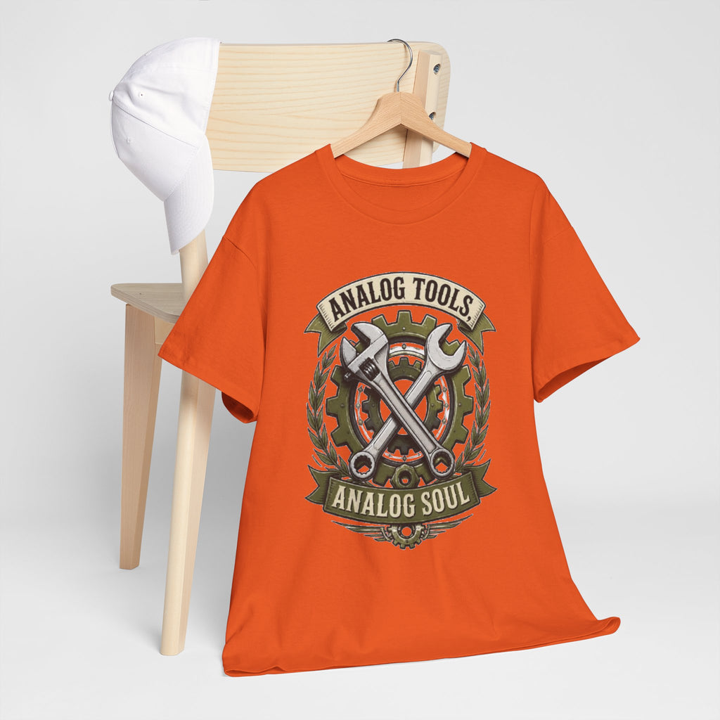 Analog Tools Analog Soul Tee — Vintage Mechanic Gear T-Shirt