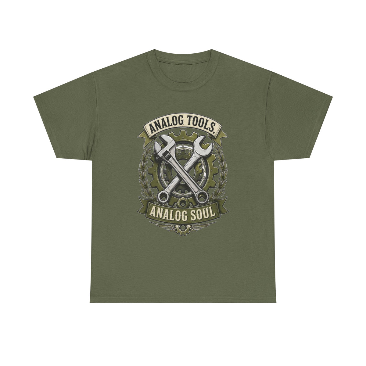 Analog Tools Analog Soul Tee — Vintage Mechanic Gear T-Shirt