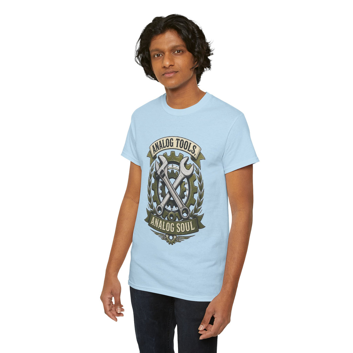 Analog Tools Analog Soul Tee — Vintage Mechanic Gear T-Shirt