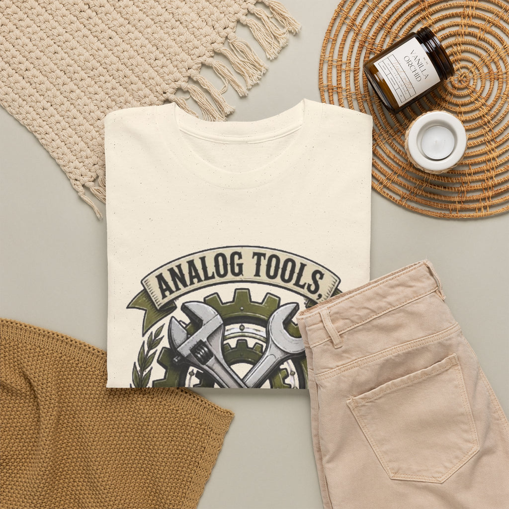 Analog Tools Analog Soul Tee — Vintage Mechanic Gear T-Shirt