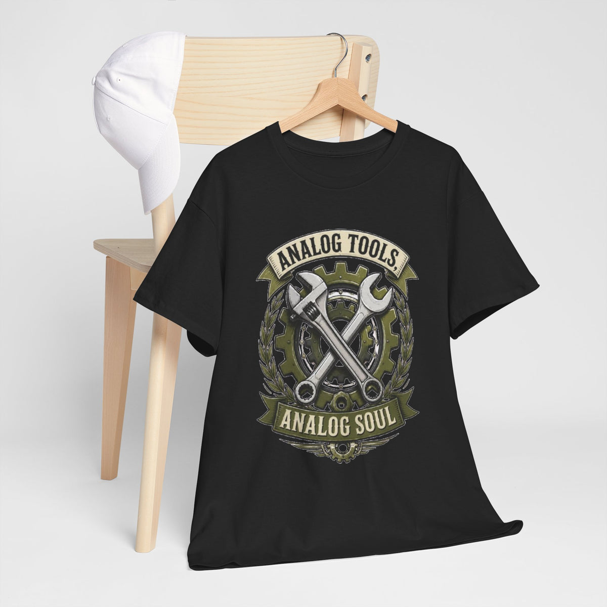 Analog Tools Analog Soul Tee — Vintage Mechanic Gear T-Shirt