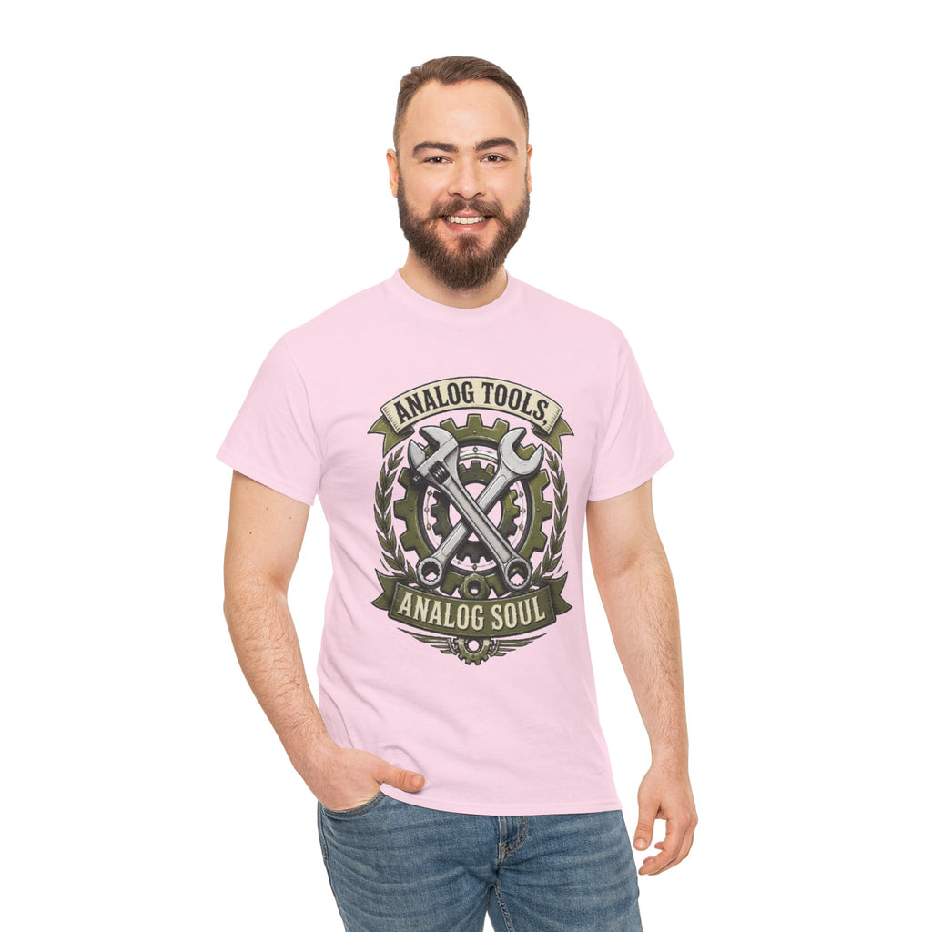 Analog Tools Analog Soul Tee — Vintage Mechanic Gear T-Shirt