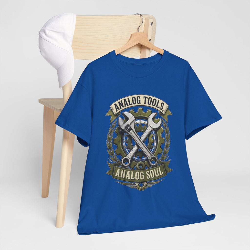 Analog Tools Analog Soul Tee — Vintage Mechanic Gear T-Shirt