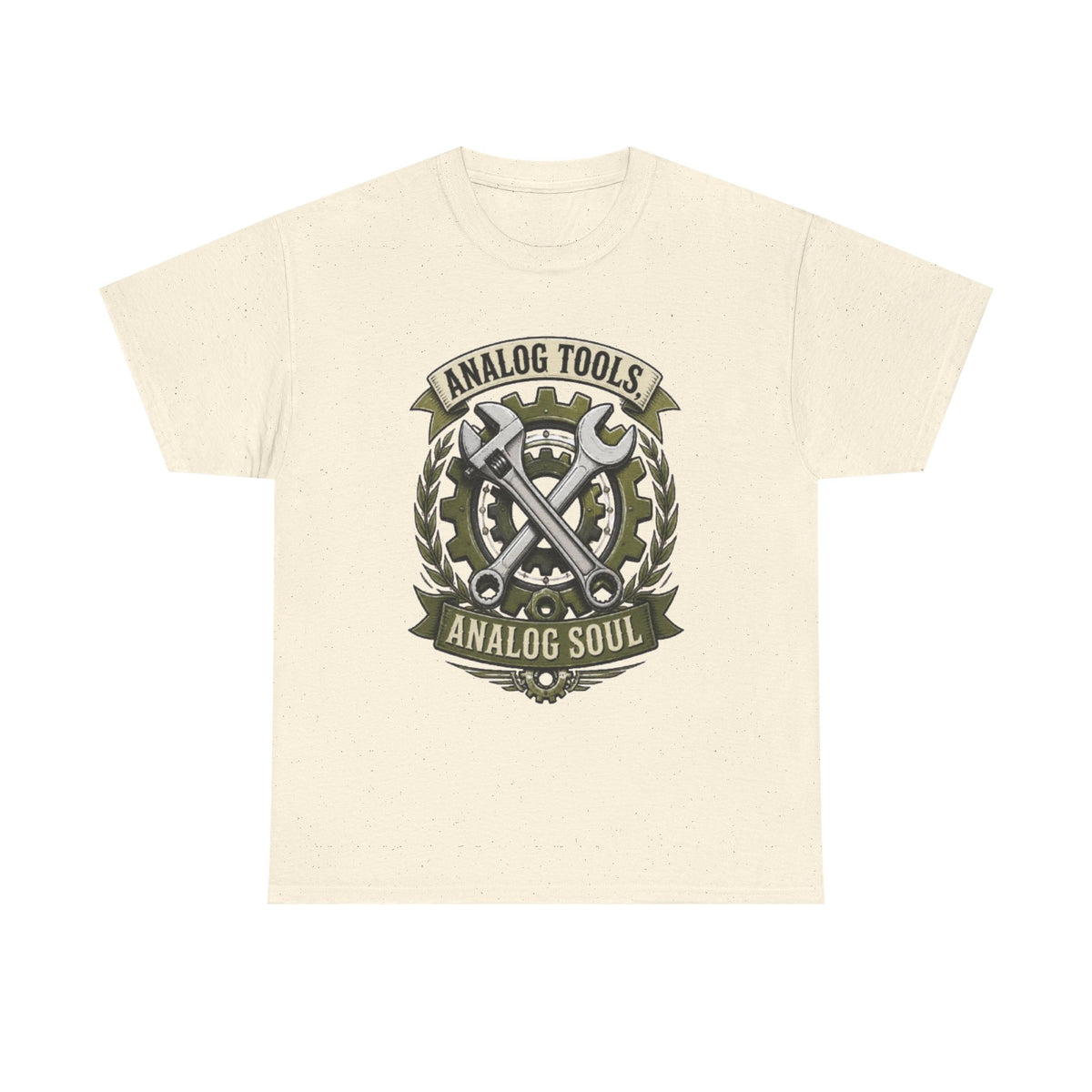 Analog Tools Analog Soul Tee — Vintage Mechanic Gear T-Shirt