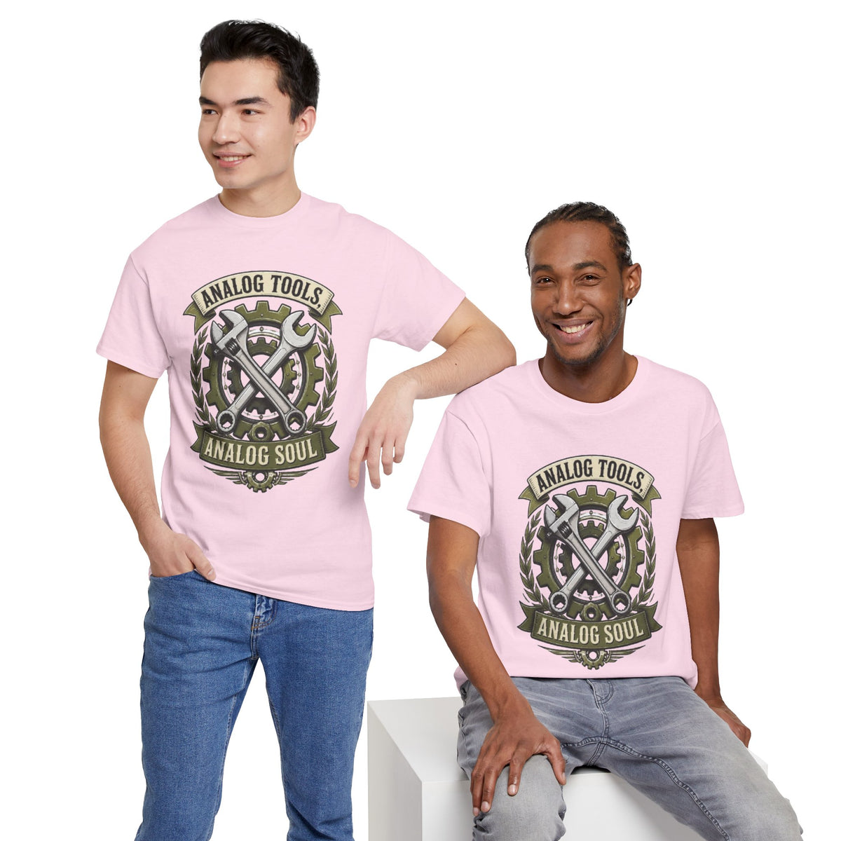 Analog Tools Analog Soul Tee — Vintage Mechanic Gear T-Shirt