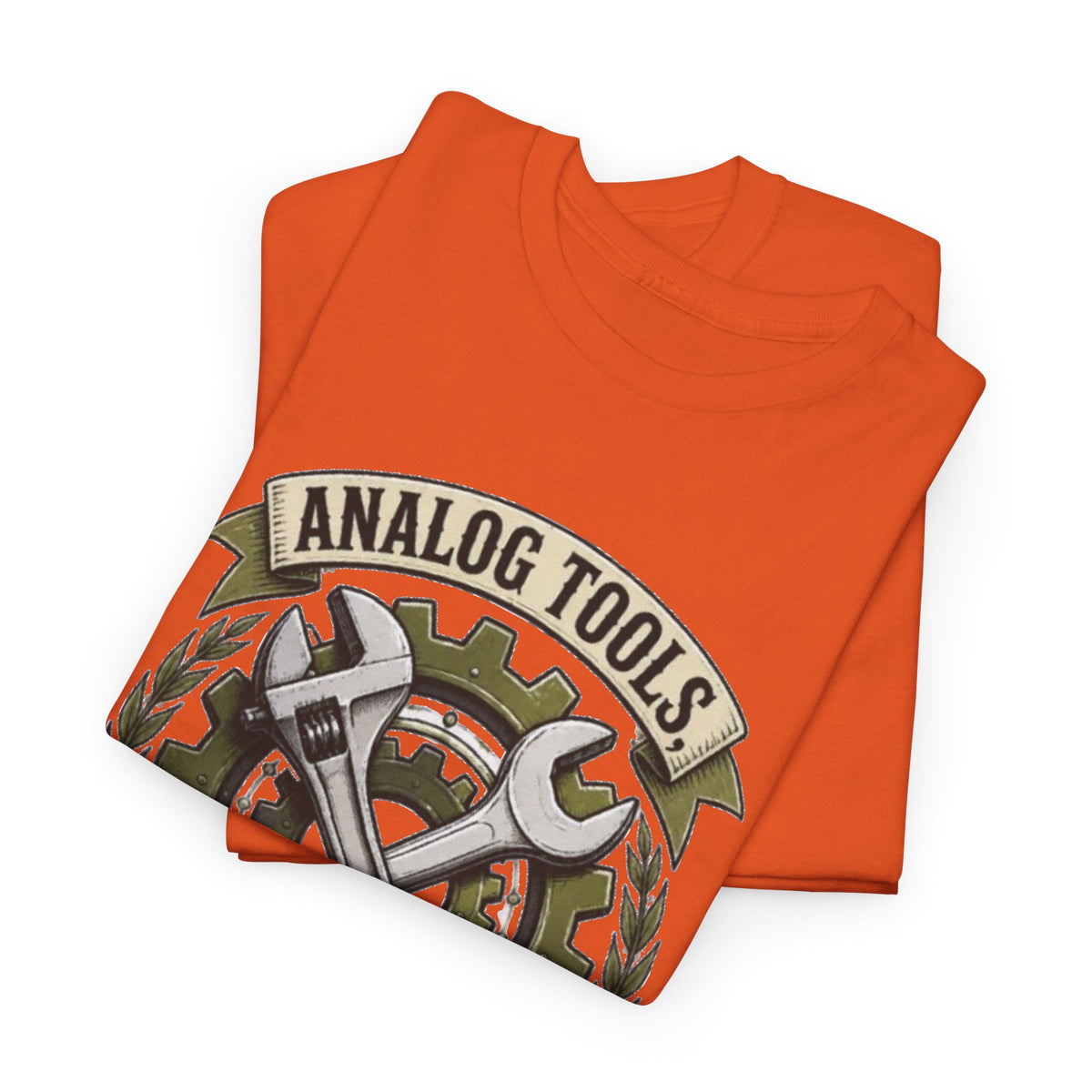 Analog Tools Analog Soul Tee — Vintage Mechanic Gear T-Shirt