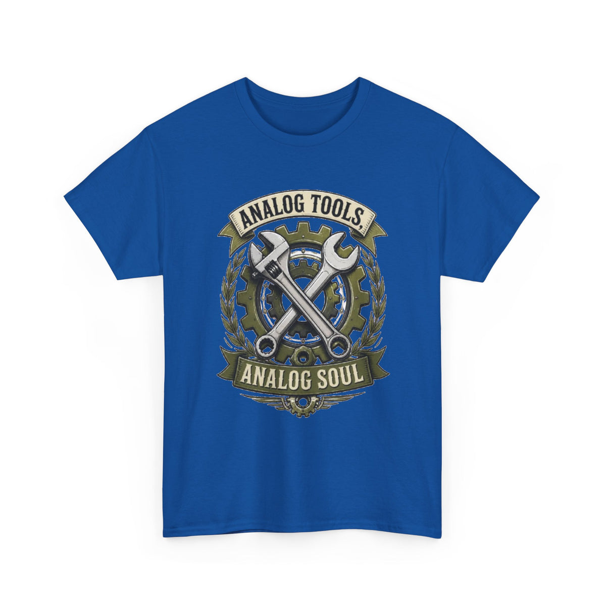 Analog Tools Analog Soul Tee — Vintage Mechanic Gear T-Shirt