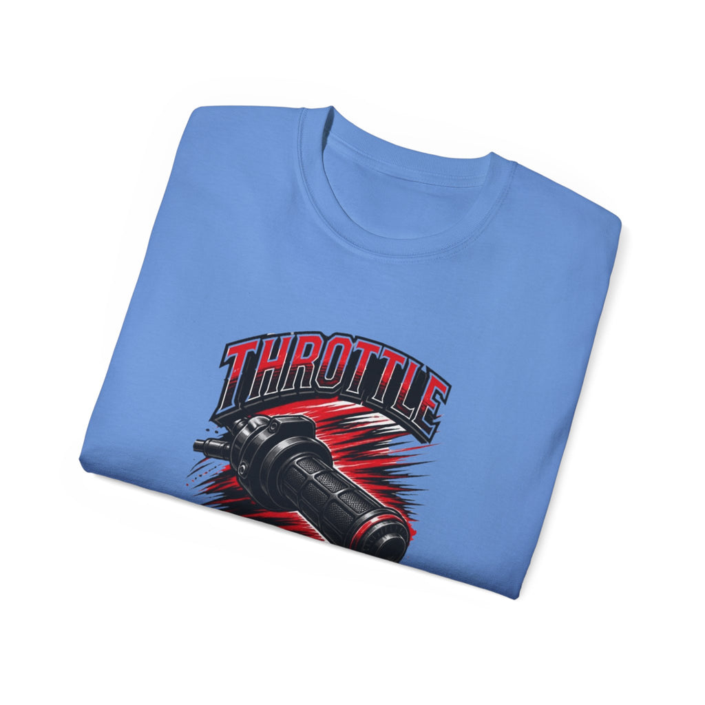Throttle Therapy Tee – Motorcycle Spark Plug Racing T‑Shirt