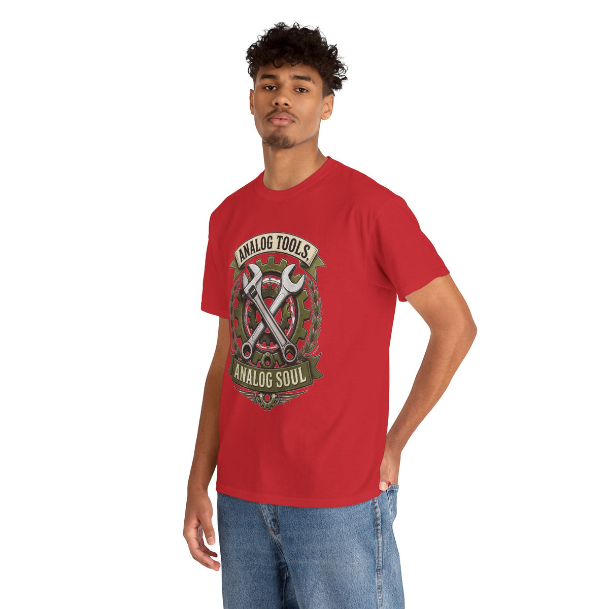 Analog Tools Analog Soul Tee — Vintage Mechanic Gear T-Shirt