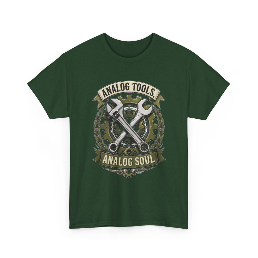 Analog Tools Analog Soul Tee — Vintage Mechanic Gear T-Shirt