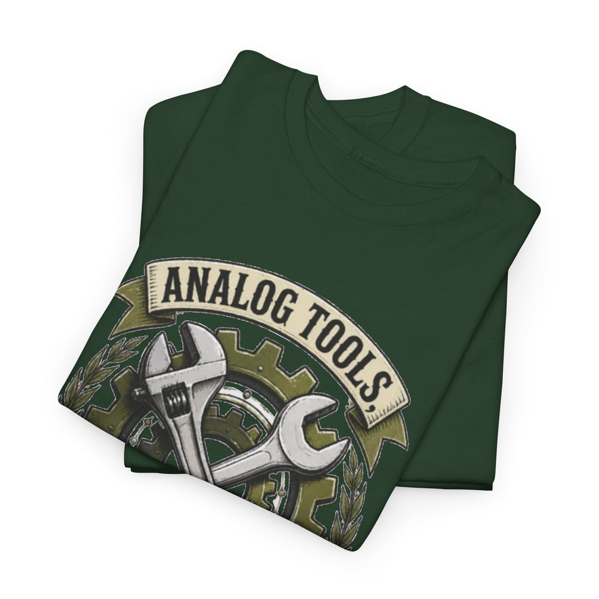 Analog Tools Analog Soul Tee — Vintage Mechanic Gear T-Shirt