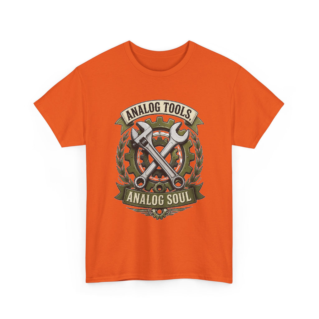 Analog Tools Analog Soul Tee — Vintage Mechanic Gear T-Shirt