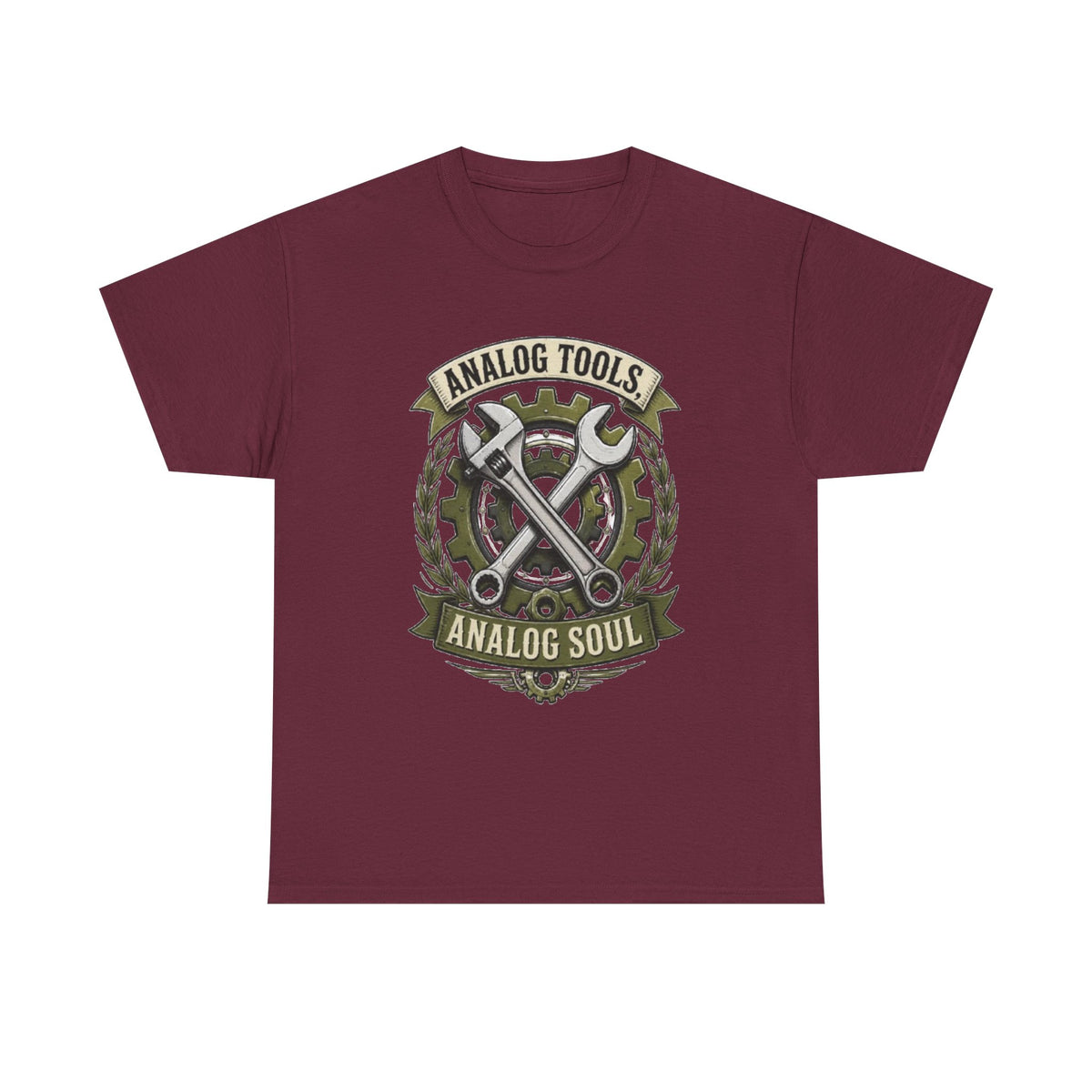 Analog Tools Analog Soul Tee — Vintage Mechanic Gear T-Shirt