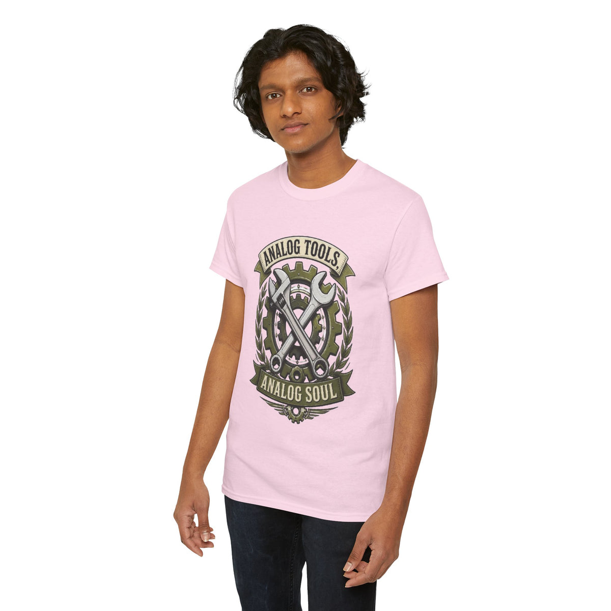 Analog Tools Analog Soul Tee — Vintage Mechanic Gear T-Shirt