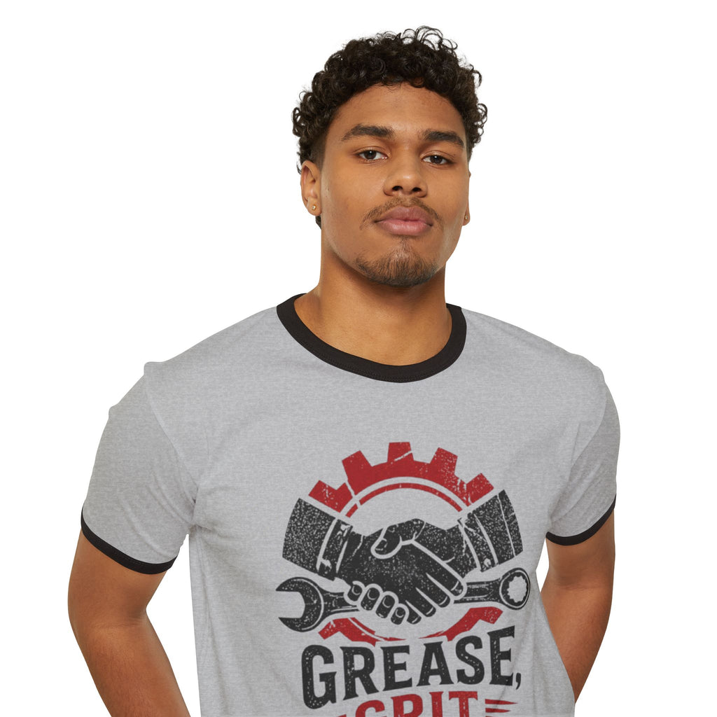 Grease, Grit & Grind Ringer T-Shirt