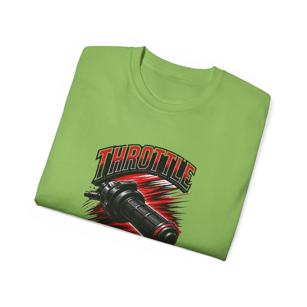 Throttle Therapy Tee – Motorcycle Spark Plug Racing T‑Shirt
