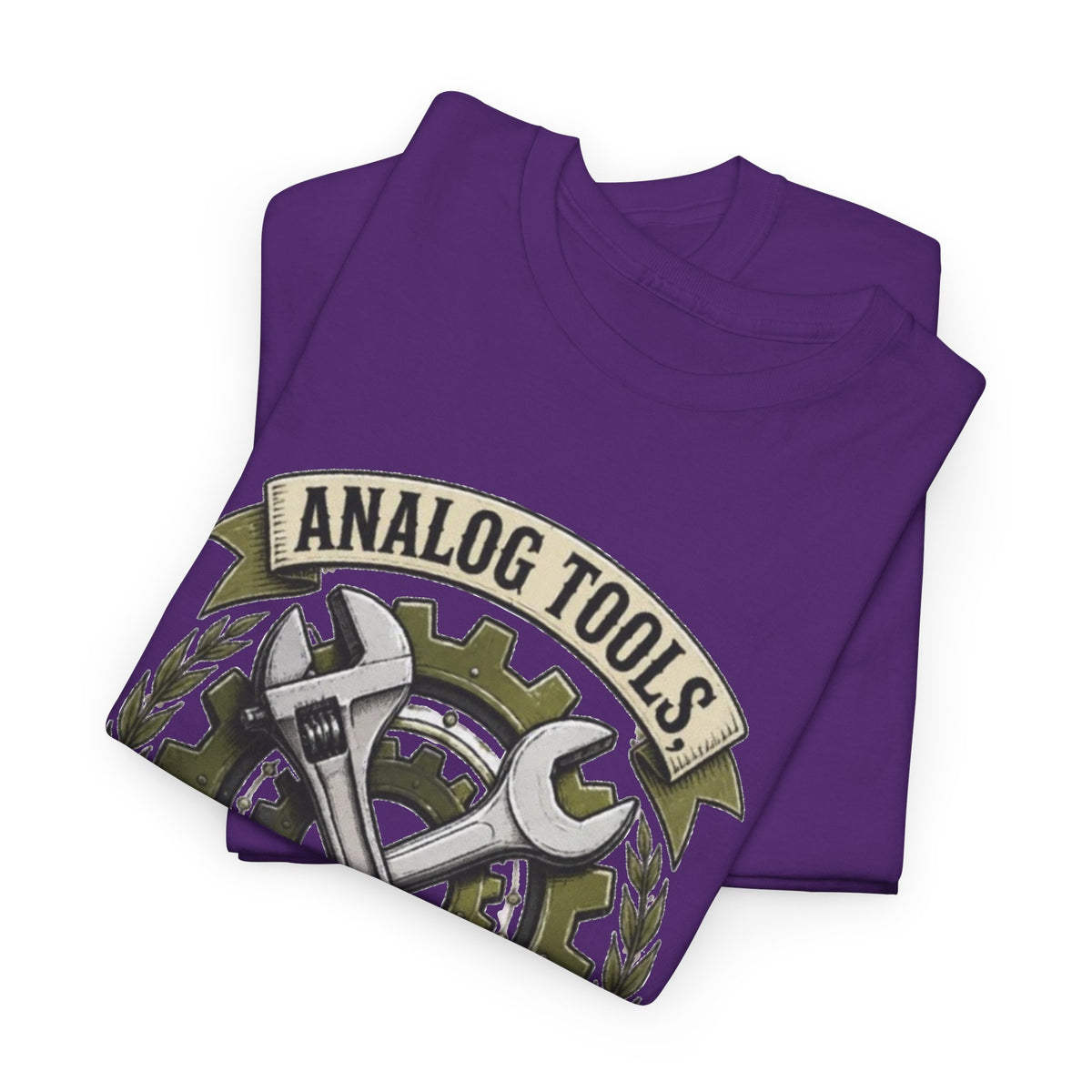 Analog Tools Analog Soul Tee — Vintage Mechanic Gear T-Shirt