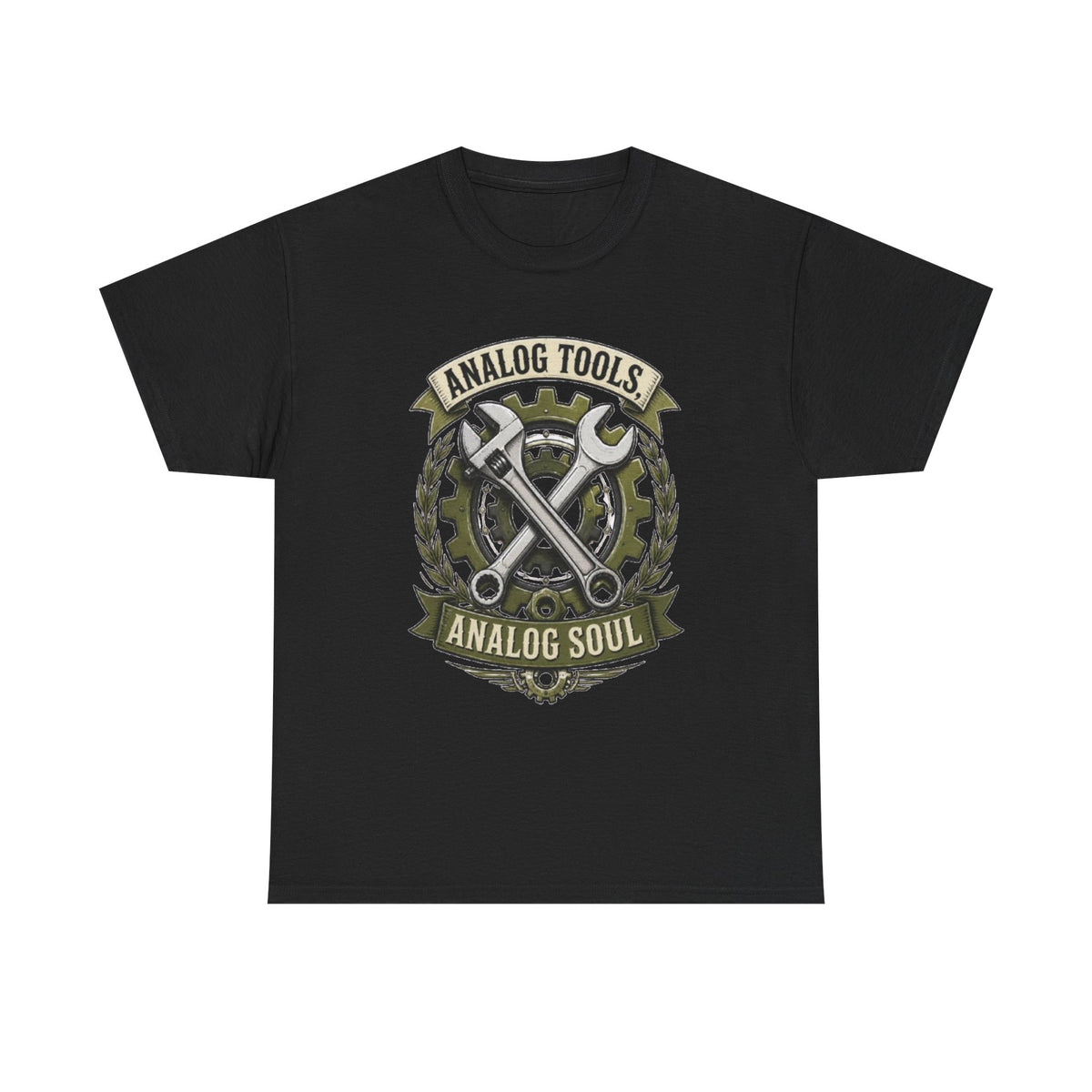 Analog Tools Analog Soul Tee — Vintage Mechanic Gear T-Shirt