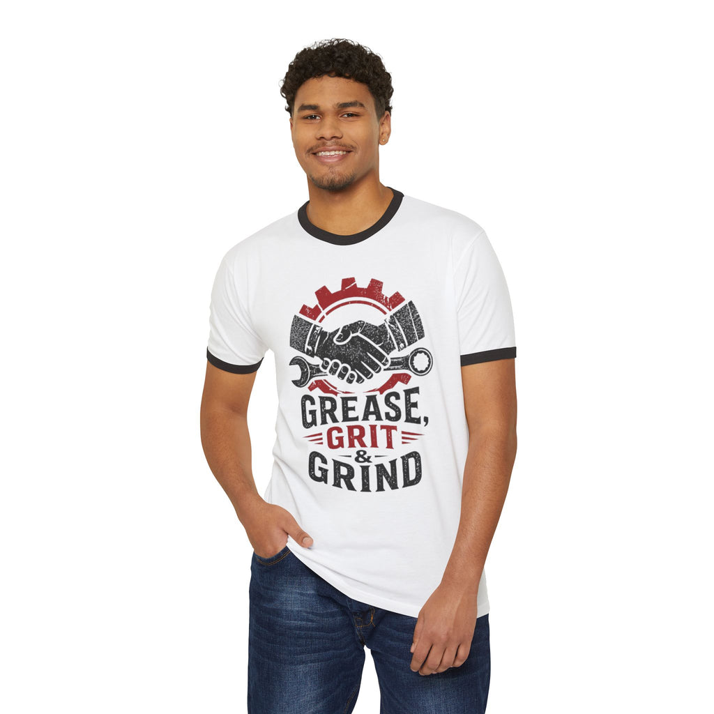 Grease, Grit & Grind Ringer T-Shirt