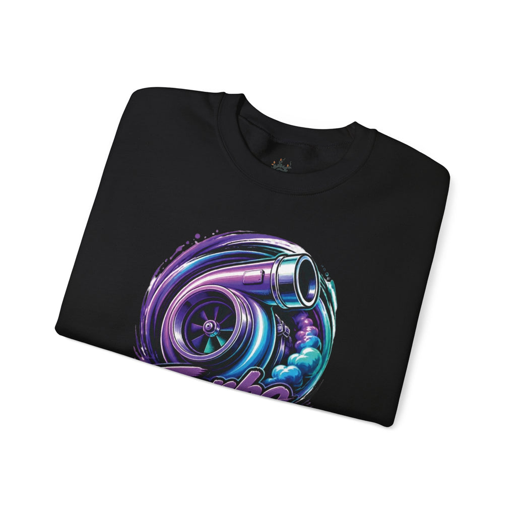 Crewneck Sweatshirt — Turbo Vibes Only Performance Graphic