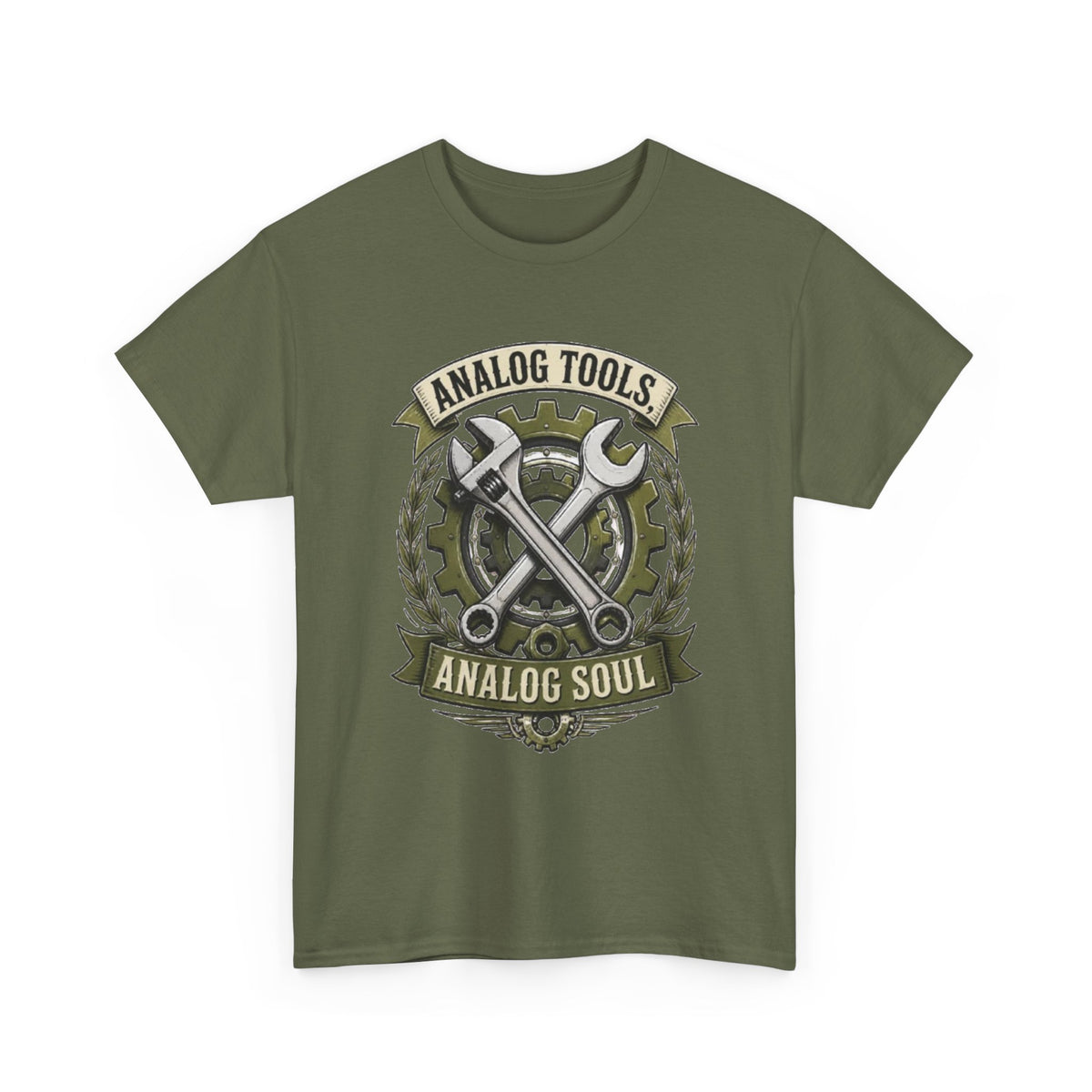 Analog Tools Analog Soul Tee — Vintage Mechanic Gear T-Shirt