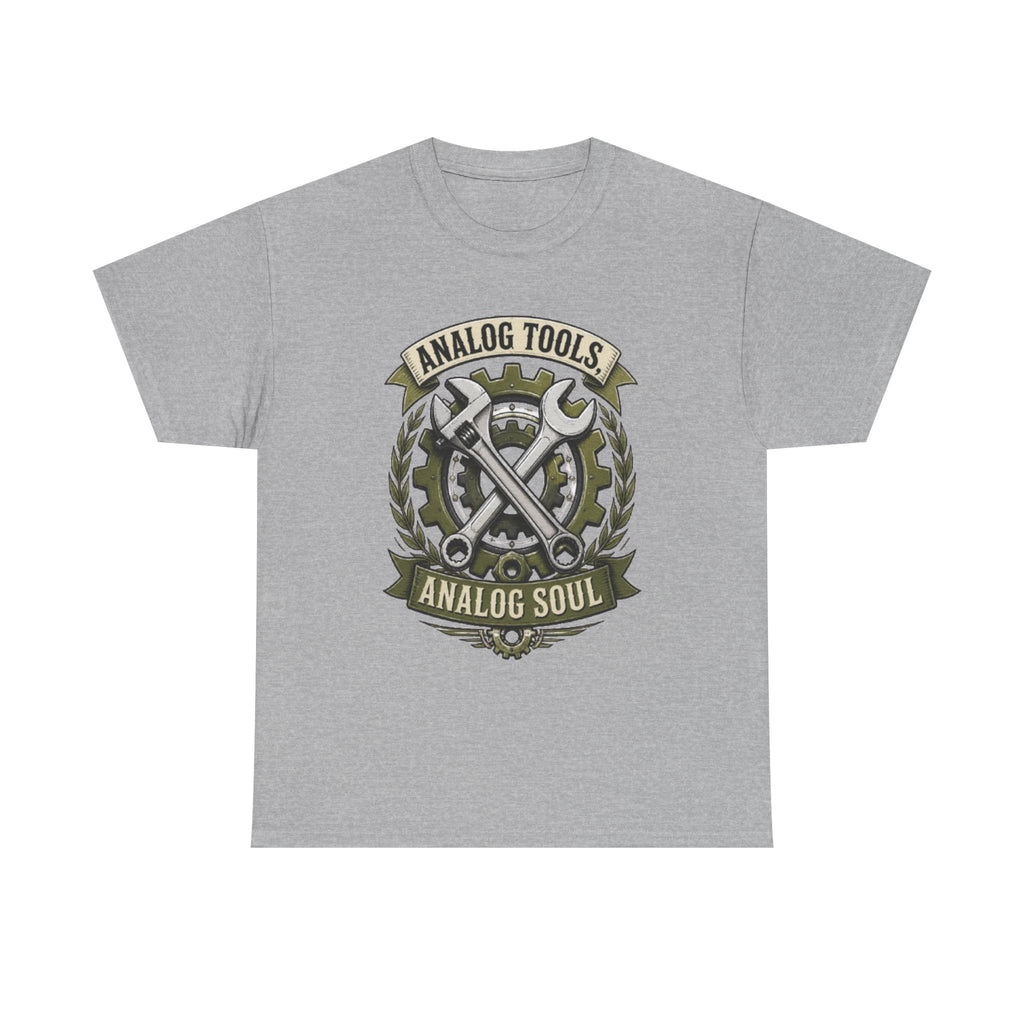 Analog Tools Analog Soul Tee — Vintage Mechanic Gear T-Shirt