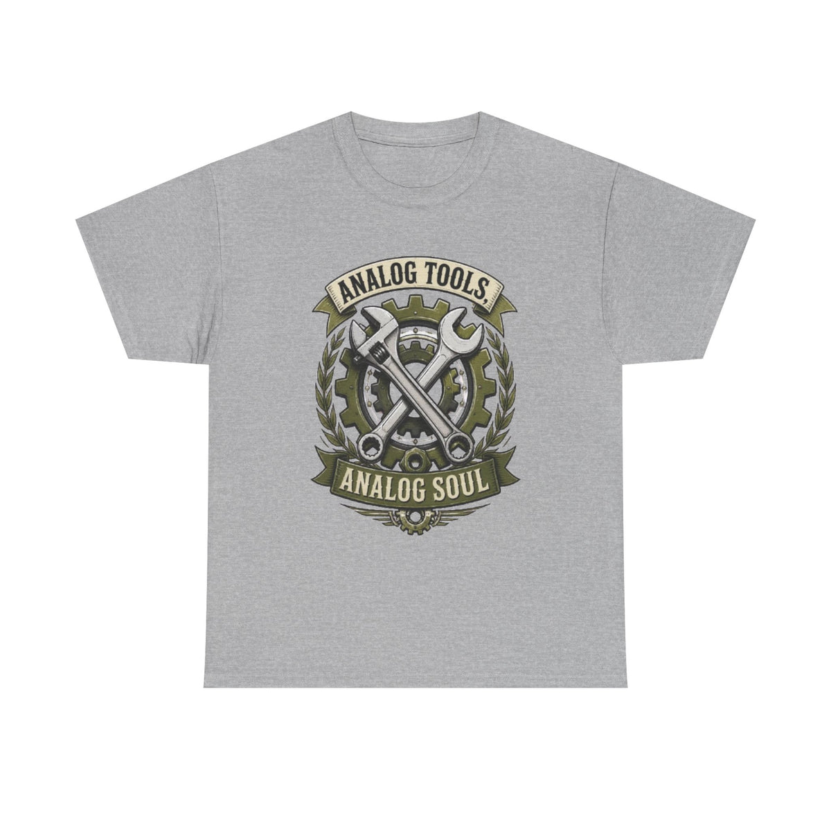 Analog Tools Analog Soul Tee — Vintage Mechanic Gear T-Shirt