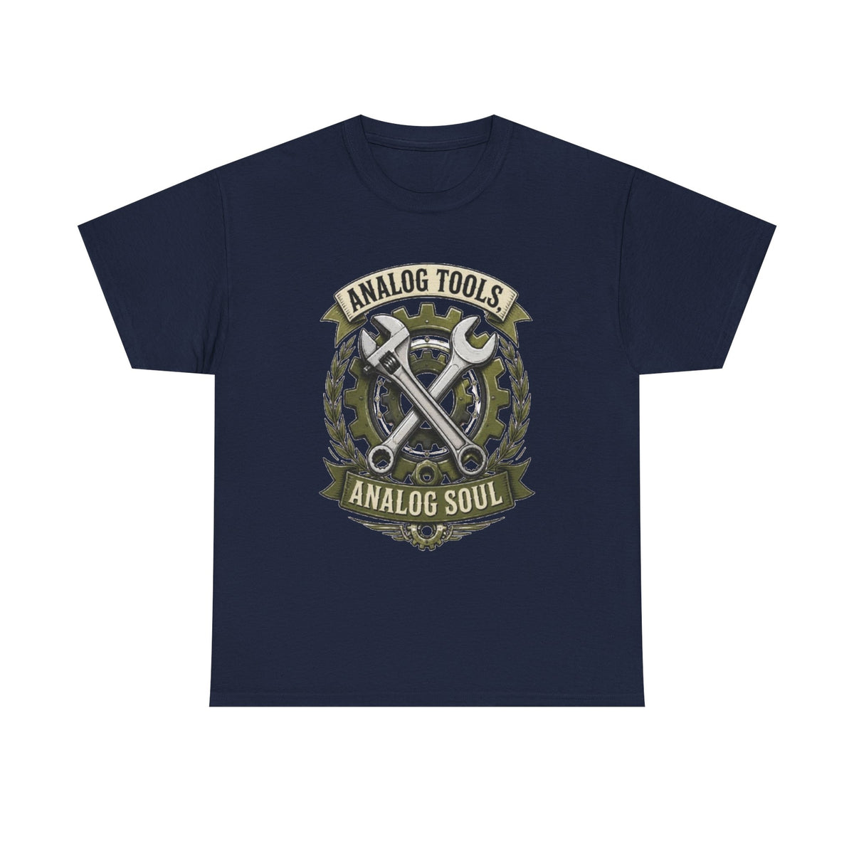 Analog Tools Analog Soul Tee — Vintage Mechanic Gear T-Shirt