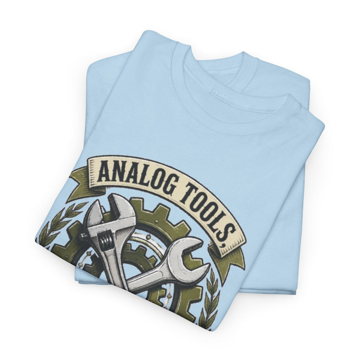 Analog Tools Analog Soul Tee — Vintage Mechanic Gear T-Shirt