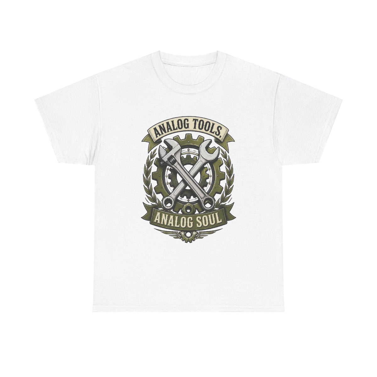 Analog Tools Analog Soul Tee — Vintage Mechanic Gear T-Shirt