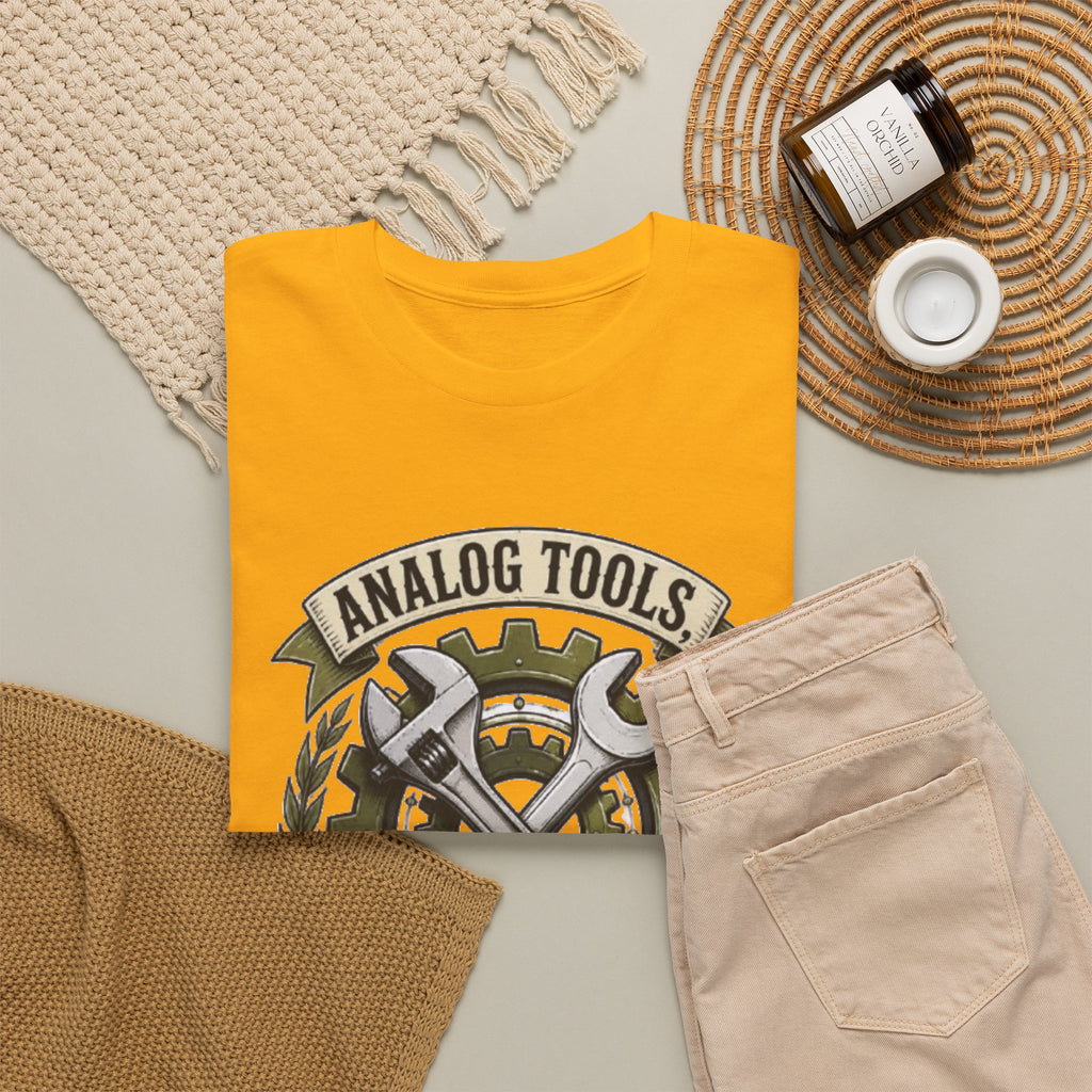 Analog Tools Analog Soul Tee — Vintage Mechanic Gear T-Shirt