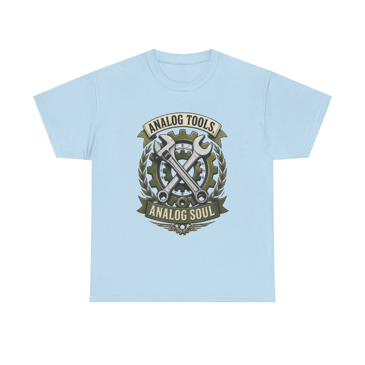 Analog Tools Analog Soul Tee — Vintage Mechanic Gear T-Shirt